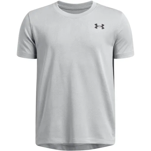 Under Armour TECH VENT JACQUARD TEE Chlapecké sportovní triko, šedá, velikost XL