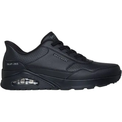 Skechers UNO - BANKSIA LUXE Pánské vycházkové boty, černá, velikost