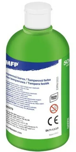 Temperové barvy 500ml zelená světlá