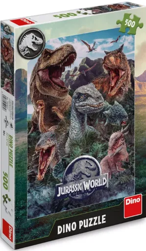Puzzle Jurský Svět 500 dílků