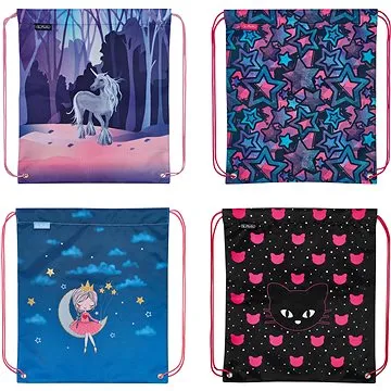 Sáček na cvičky Holky mix  (4008110257877)