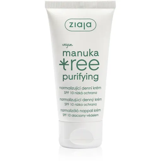 Ziaja Manuka Tree Purifying normalizující denní krém SPF 10 50 ml