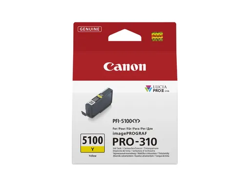 Canon PFI-5100 Y 6955C001 žlutá (yellow) originální cartridge