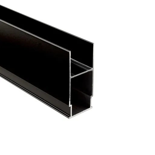 Light Impressions Deko-Light Combo profil pro trafa do betonu 2 m, černá 970806