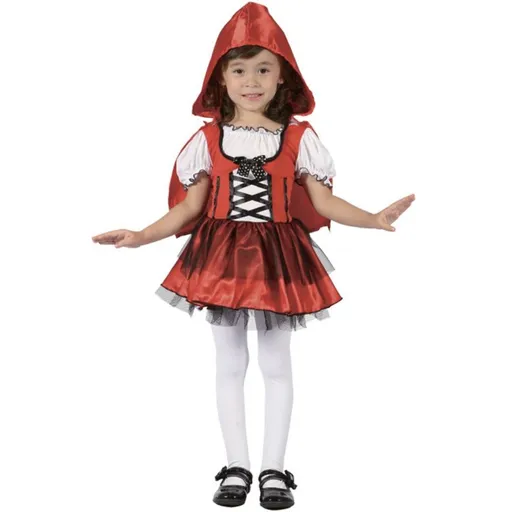 HM Studio Dětský kostým dívka v červeném, 92-104 cm