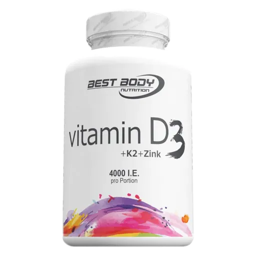 Best Body Vitamin D3 + K2 + zinc - 80 tablet