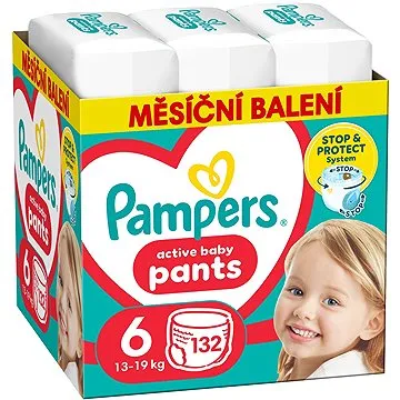 PAMPERS Pants vel. 6 (132 ks) – měsíční zásoba (8006540068632)