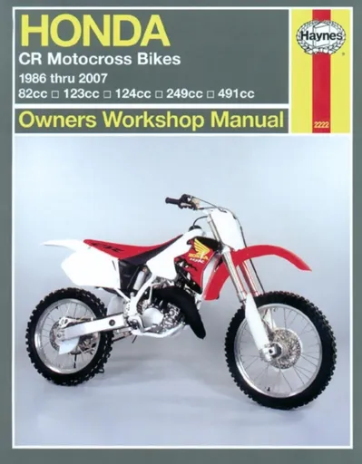 Honda CR Motocross Bikes (86-07) - Haynes Publishing
