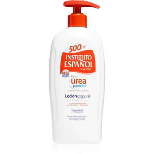 Instituto Español Urea hydratační tělové mléko s panthenolem 500 ml