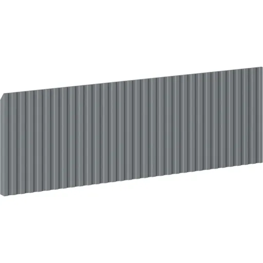 MEXEN Rivel čelo pro koupelnovou skříňku reliéf 70 x 20, grafit mat 91A20-0700-235-1-66