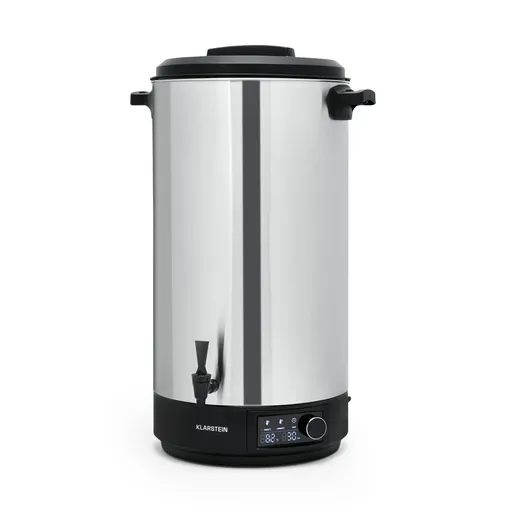 Klarstein Abbey 60, zavařovací hrnec, zásobník na nápoje, 60 l, 100 °C, 180 min, nerezová ocel