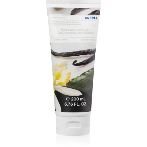 Korres Mediterranean Vanilla Blossom hydratační tělové mléko s mandlovým olejem 200 ml