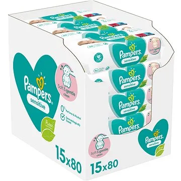 PAMPERS Sensitive Baby 15× 80 ks (8001841063188)