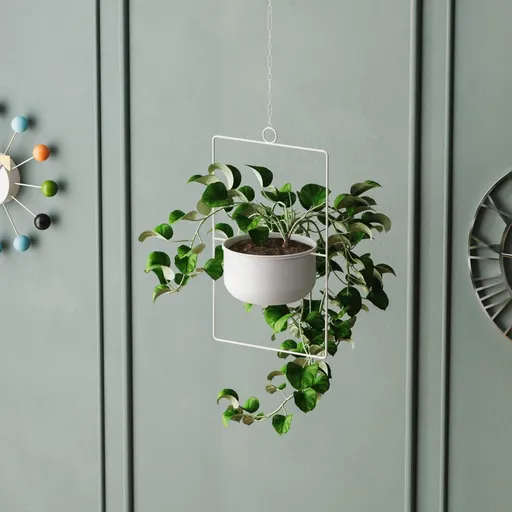 Dekorativní květináč Parapet - White