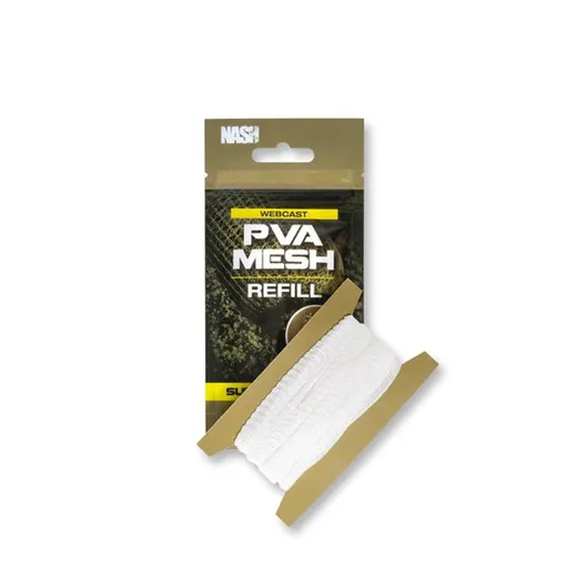 Nash Náhradní PVA punčocha Webcast Ultra Weave PVA Refill 3m - Super Narrow 18mm,Nash Náhradní PVA punčocha Webcast Ultra Weave PVA Refill 3m - Super