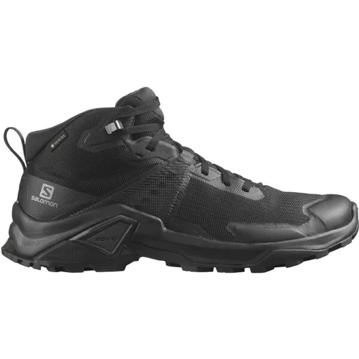 Salomon X RAISE 2 MID GTX Pánská turistická obuv, černá, velikost 44 2/3