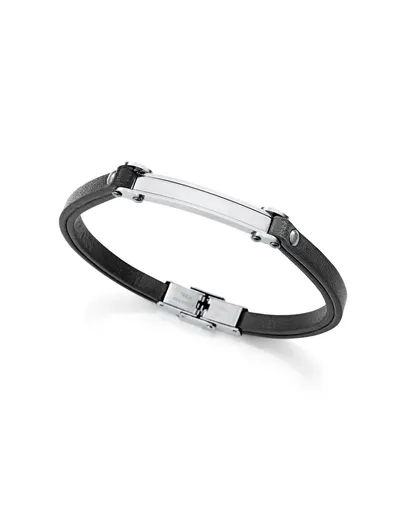 Viceroy Stylový pánský kožený náramek Magnum 75379P01010