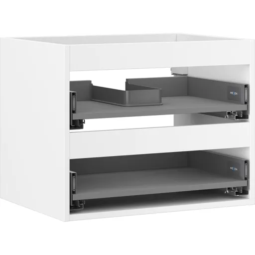 MEXEN Box-A skříňka pro umyvadlo 60, 2 zásuvky, bílá mat 91AX0-0600-470-2-01