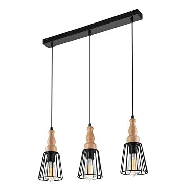 Lustr na lanku INGRID 3xE27/60W/230V (92761)