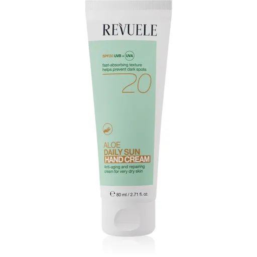 Revuele Aloe Daily Sun Hand Cream SPF 20 ochranný krém na ruce SPF 20 80 ml