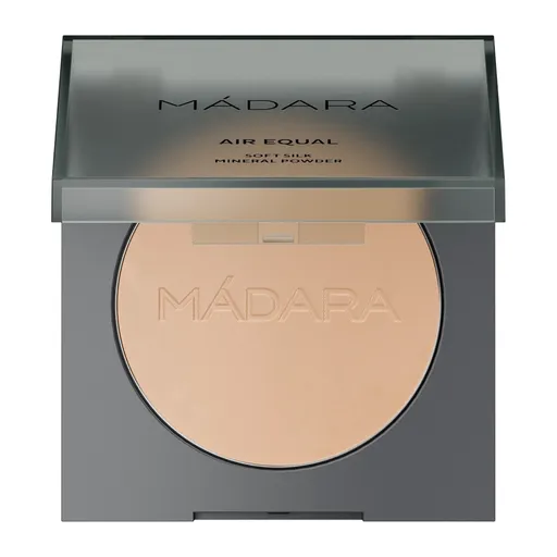 MÁDARA Hedvábný minerální pudr Air Egual (Soft Silk Mineral Powder) 9 g 02 Beige