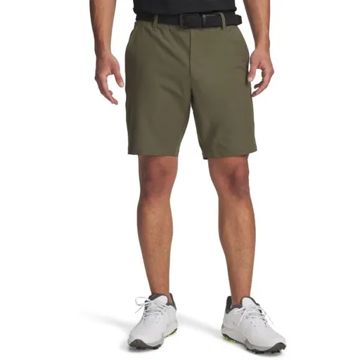 Under Armour DRIVE TAPER Pánské kraťasy, khaki, velikost