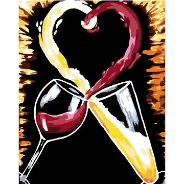 Malování podle čísel - Skleničky (HRAmal00787nad)