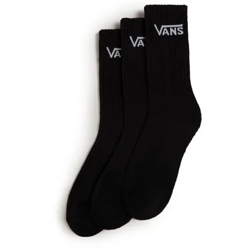 Vans CLASSIC CREW Unisex ponožky, černá, velikost