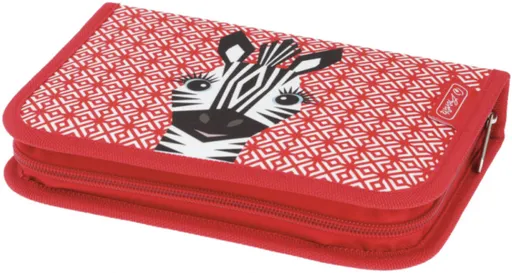 Plný penál, Zebra (Cute animals), 2 chlopně