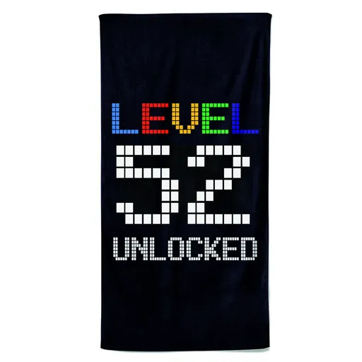 Osuška Level Unlocked (věk: 52, Velikost osušky: 70x140cm)