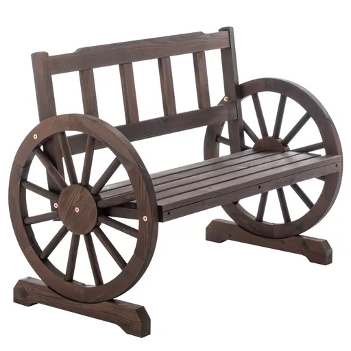 Zahradní lavička, hnědá, SABA TYP 1, S