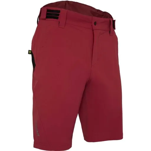 SILVINI ELVO Pánské cyklistické kraťasy, vínová, velikost XXXL