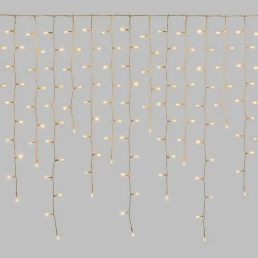 Xmas King XmasKing LED krápník 3,5x0,85m 432 LED, 24V propojitelné venkovní, teplá bílá rampouchy