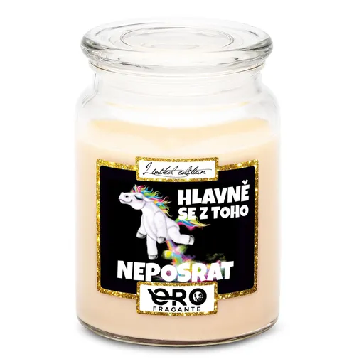 Svíčka Neposrat (Vůně svíčky: Vanilka)