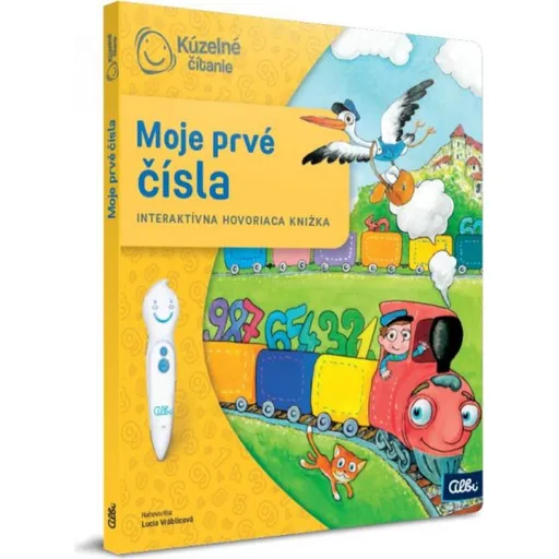 Albi Kúzelné čítanie Kniha Moje prvé čísla SK