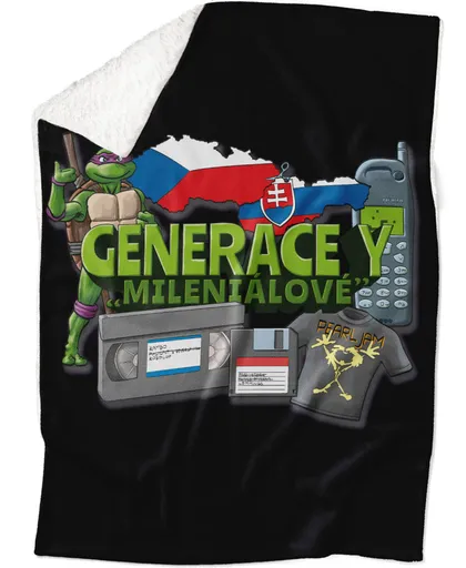 Deka Generace Y – Mileniálové (Podšití beránkem: ANO)