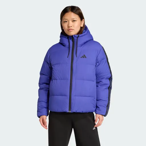 adidas W ESS 3S P D HOODIE JACKET S