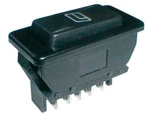 Přepínač kolébkový auto 20A/12VDC prosvětlený