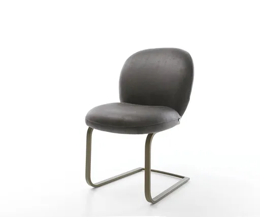 Jídelní židle Nube-Flex konzolová podnož plochá kov mikrovlákno