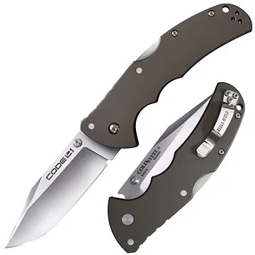 Cold Steel Code 4 Clip pt. Plain Edge (705442017561)