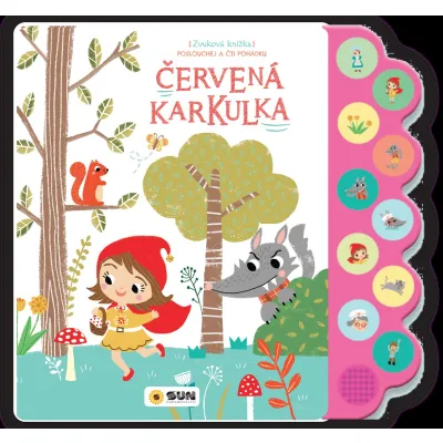 Zvuková knížka Poslouchej a čti pohádku - Červená Karkulka