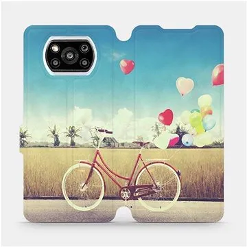 Flipové pouzdro na mobil Xiaomi Poco X3 Pro - M133P Kolo a balónky (5903516703951)
