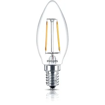 Philips LED Classic 2,3-25W, E14, 2700K, Čirá (929001238395)
