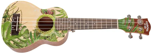 Cascha Soprano Ukulele Leafy (poškozené)