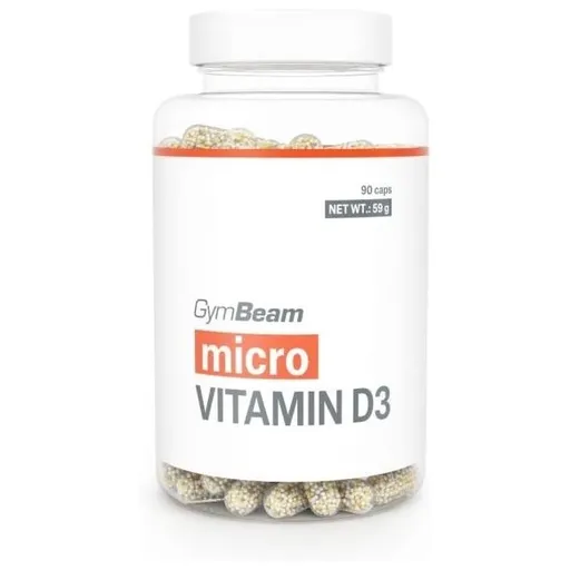 GymBeam MICRO VITAMIN D3 - 90 TAB Vitamín, , velikost