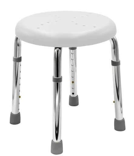 RIDDER HANDICAP koupelnová stolička, průměr 45cm, bílá A170101