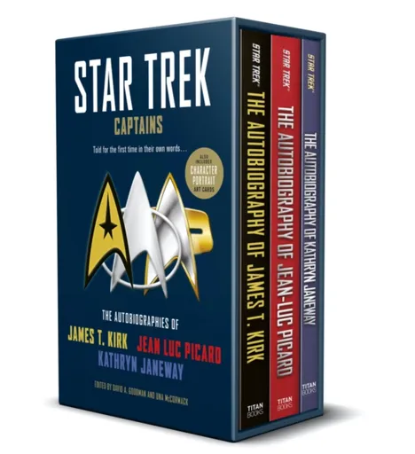 Star Trek Captains - The Autobiographies - Una McCormacková, David A. Goodman