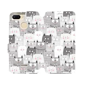 Flipové pouzdro na mobil Xiaomi Redmi 6 - M099P Kočičky (5903226362776)