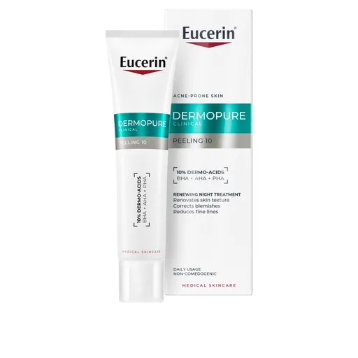 Eucerin Peeling pro problematickou pleť DermoPure Clinical (Renewing Night Treatment) 40 ml