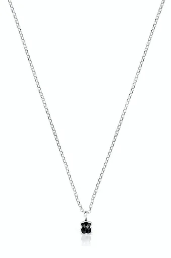 Tous Stříbrný náhrdelník s drobným medvídkem Icon Color 1001938200 (řetízek, přívěsek)